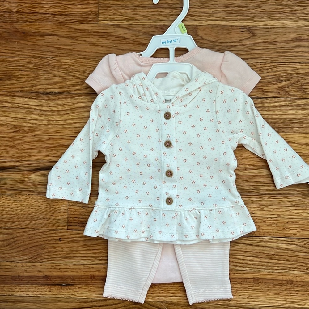 NWT baby girl set